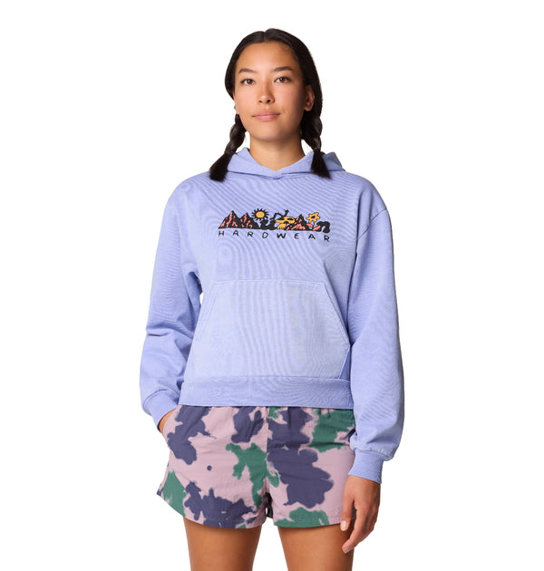 Mountain Hardwear 2122141 Women's MHW Sun Stash Collab Crop Hoody