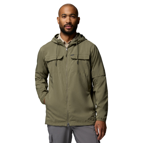 Columbia 2124301 Men's Skien Valley  Hooded Long Sleeve Shirt