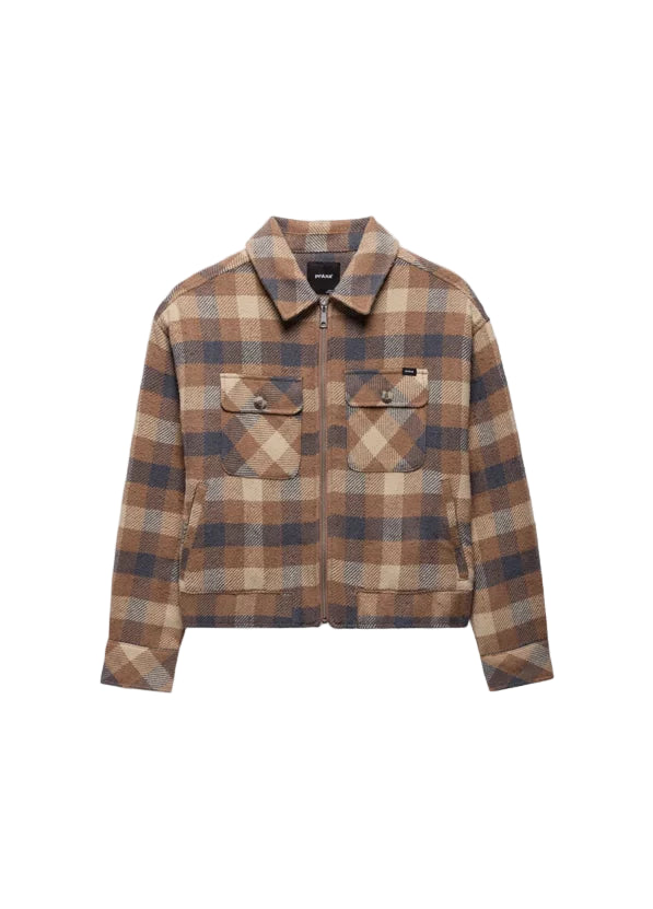 prAna 2127521 Women's Excursions Flannel Jacket