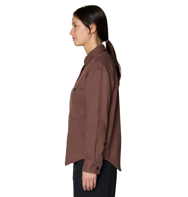 Mountain Hardwear 2129691 Women's Plusher Relaxed Long Sleeve Flannel
