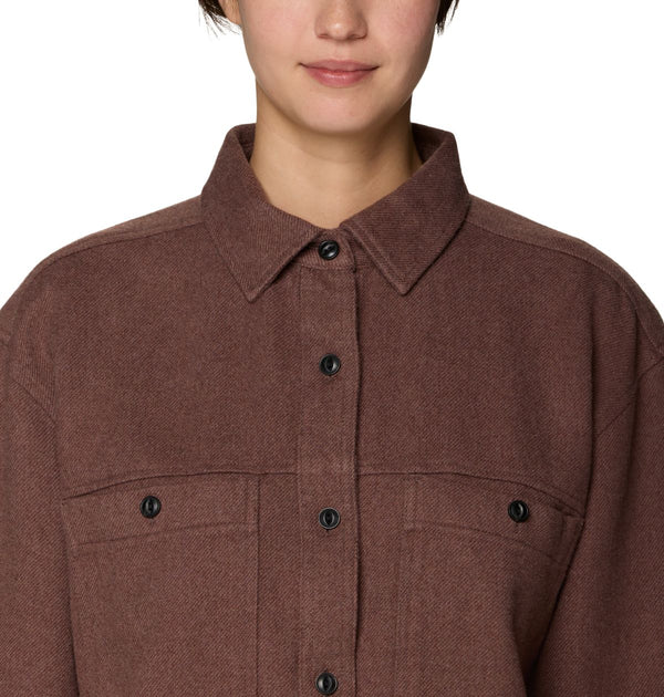 Mountain Hardwear 2129691 Women's Plusher Relaxed Long Sleeve Flannel