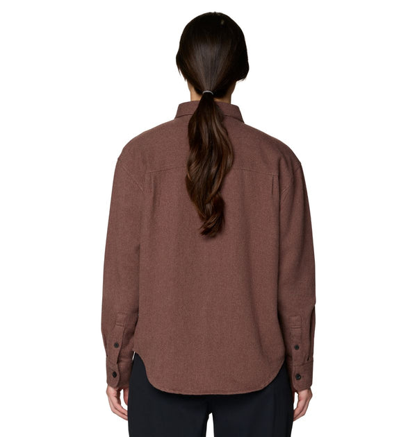 Mountain Hardwear 2129691 Women's Plusher Relaxed Long Sleeve Flannel