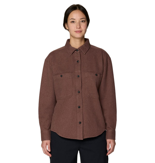Mountain Hardwear 2129691 Women's Plusher Relaxed Long Sleeve Flannel