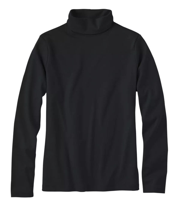 L.L.Bean 214949 Women's Pima Turtleneck