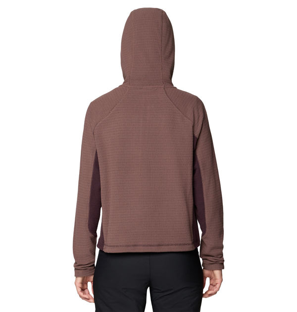 Mountain Hardwear 2166641 Women's Summit Grid Half Zip Hoody