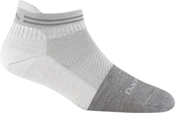 Darn Tough Vermont 2210 Women's Steely No Show Tab Lightweight Cushion - Full Cushion Toe Box