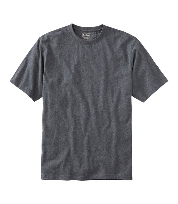 L.L.Bean 224547 Men's Carefree Unshrinkable Tee No Pocket Short Sleeve