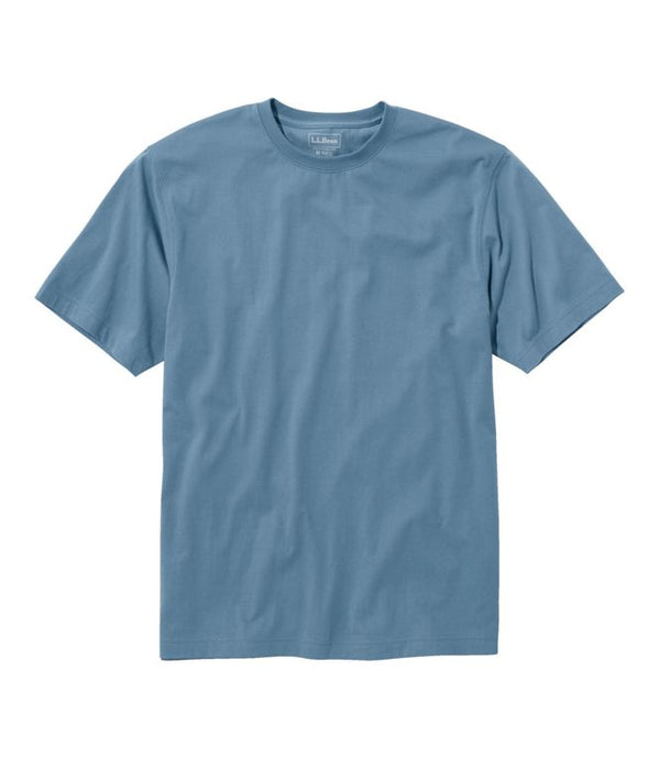 L.L.Bean 224547 Men's Carefree Unshrinkable Tee No Pocket Short Sleeve