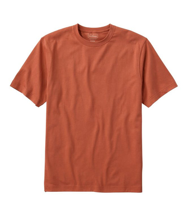L.L.Bean 224547 Men's Carefree Unshrinkable Tee No Pocket Short Sleeve