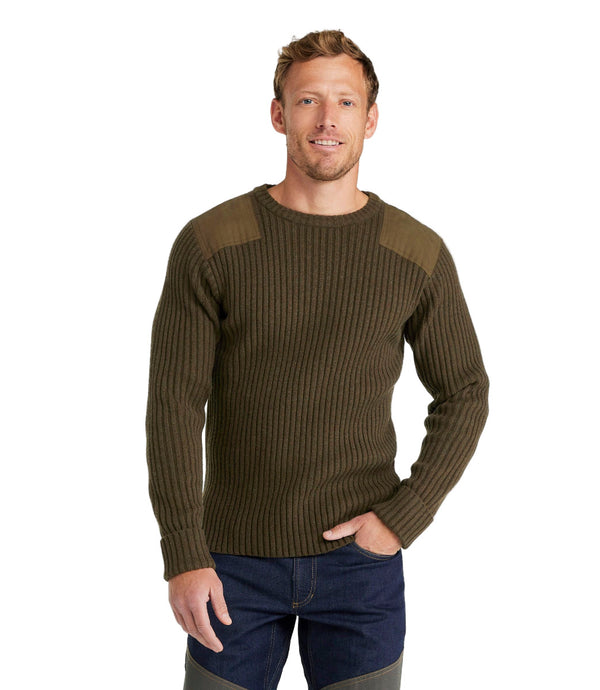L.L.Bean 228194 Men's Commando Crewneck Sweater