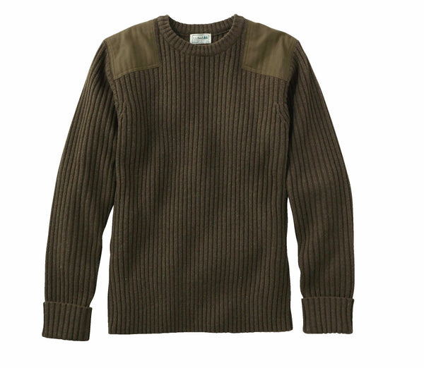 L.L.Bean 228194 Men's Commando Crewneck Sweater