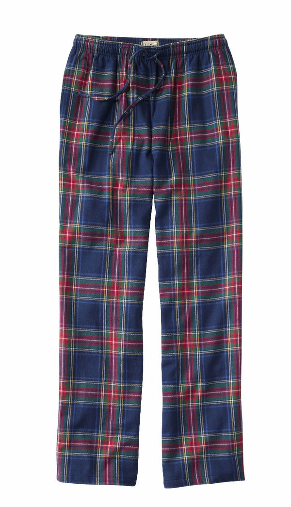 L.L.Bean 277535 Men's Scotch Plaid Flannel Sleep Pant-32 Inch
