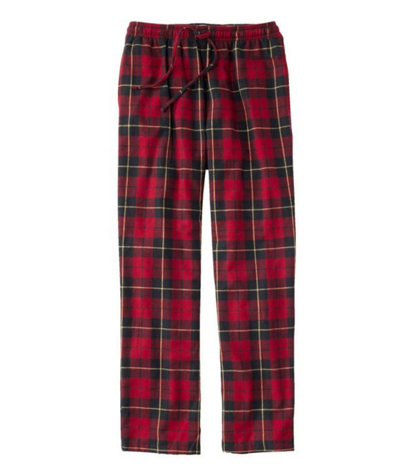 L.L.Bean 277535 Men's Scotch Plaid Flannel Sleep Pant