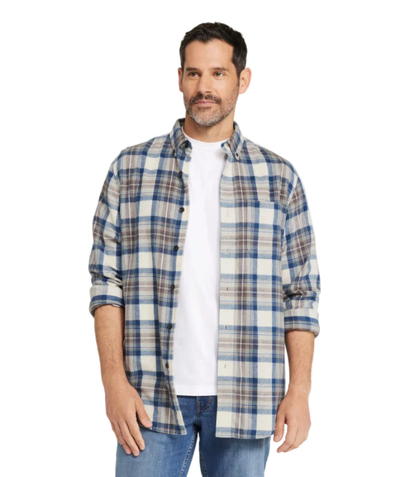 L.L.Bean 298167 Men's Scotch Plaid Flannel Shirt