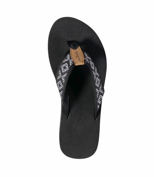 L.L.Bean 305196 Women's Classic Maine Isle Motif Flip Flop 3
