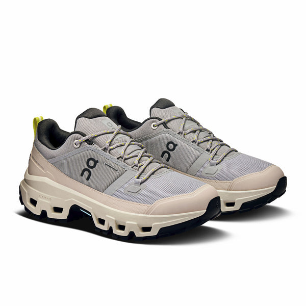 On Running 3WF1014 Women's Cloudrock Low WP - Alloy/Ice