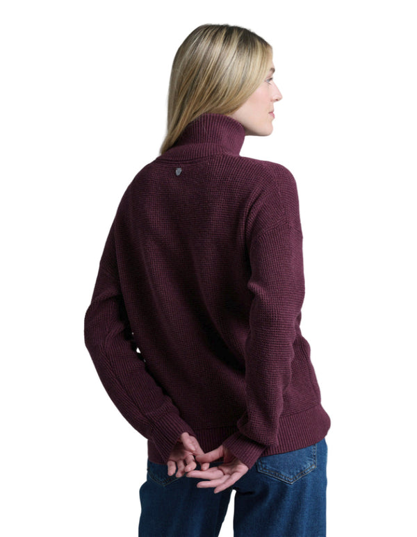 Kuhl 4077 Women's Norda Quarter Zip Sweater