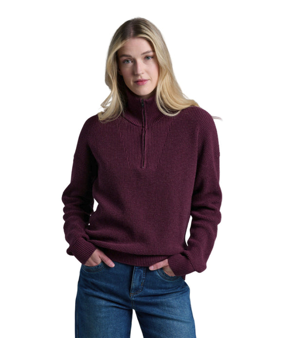 Kuhl 4077 Women's Norda Quarter Zip Sweater