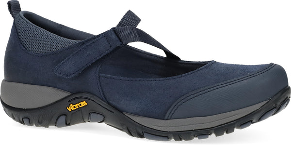 Dansko 4363750200 Women's Primrose Navy Burnished Suede