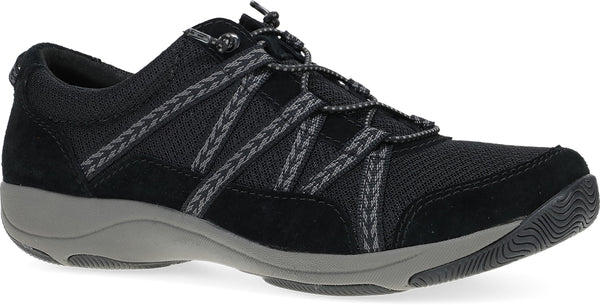 Dansko 4854100210 Women's Harlyn Black/Black Suede