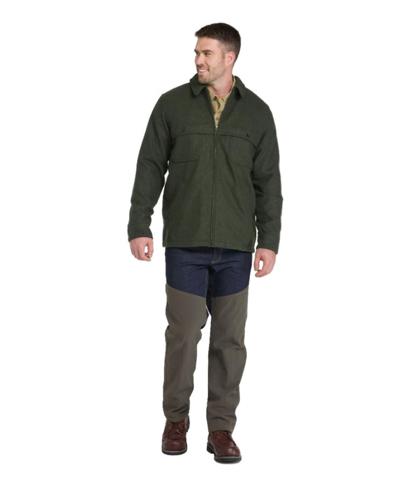 L.L.Bean 500043 Men's Maine Guide Zip Front Jac Shirt
