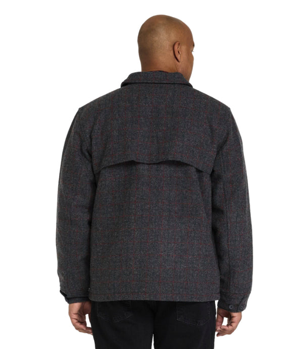 L.L.Bean 500514 Men's Maine Guide Zip Front Plaid Jac Shirt