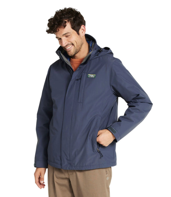 L.L.Bean 501838 Men's Sweater Fleece 3-in-1 Jacket