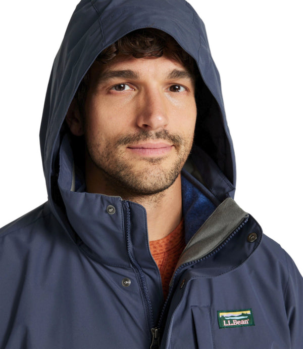 L.L.Bean 501838 Men's Sweater Fleece 3-in-1 Jacket
