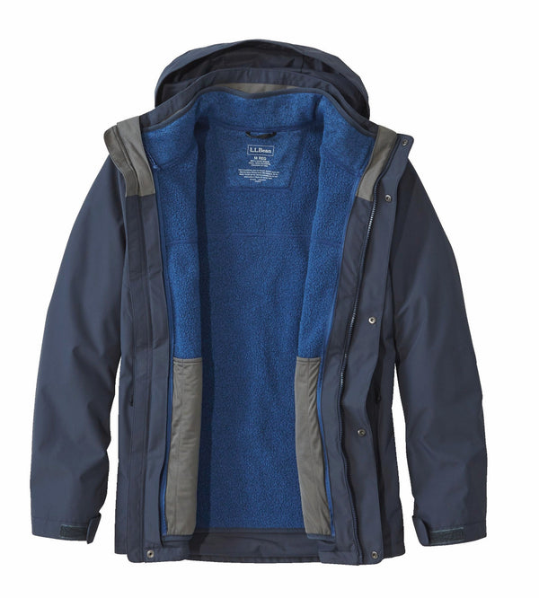 L.L.Bean 501838 Men's Sweater Fleece 3-in-1 Jacket