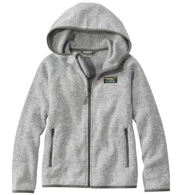 L.L.Bean 504929 Kids' Hooded Sweater Fleece