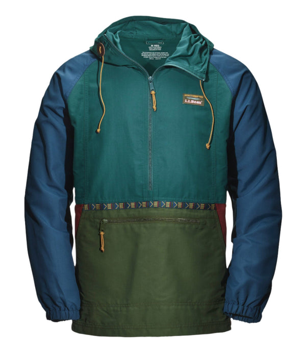 L.L.Bean 505271 Men's Mountain Classic Anorak Multi Color
