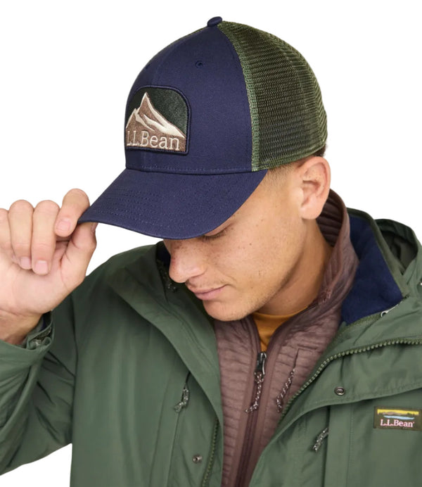 L.L.Bean 506361 Unisex Trucker Hat Motif