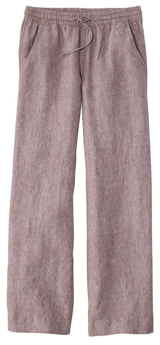 L.L.Bean 506767 Women's Linen Breezy Pull-On Pant