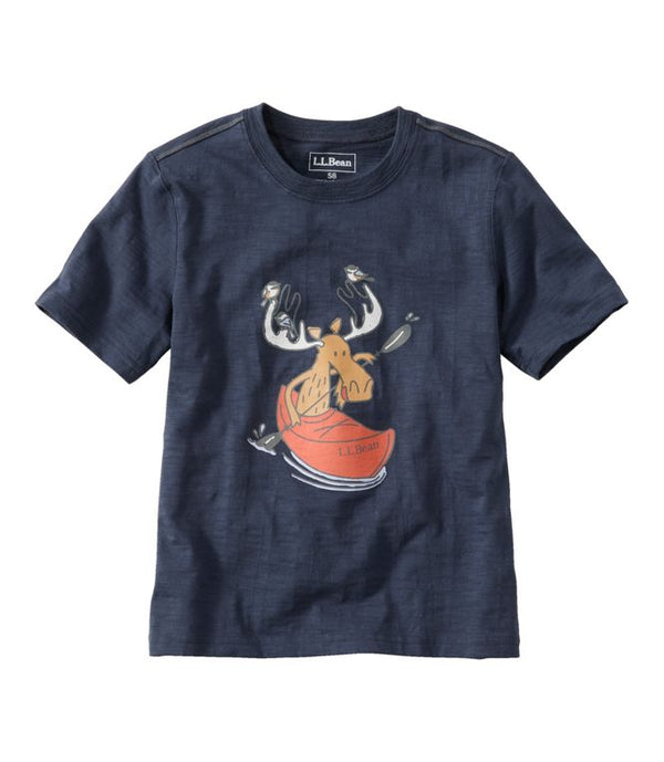 L.L.Bean 506936 Little Kids' Graphic Glow in the Dark Tee