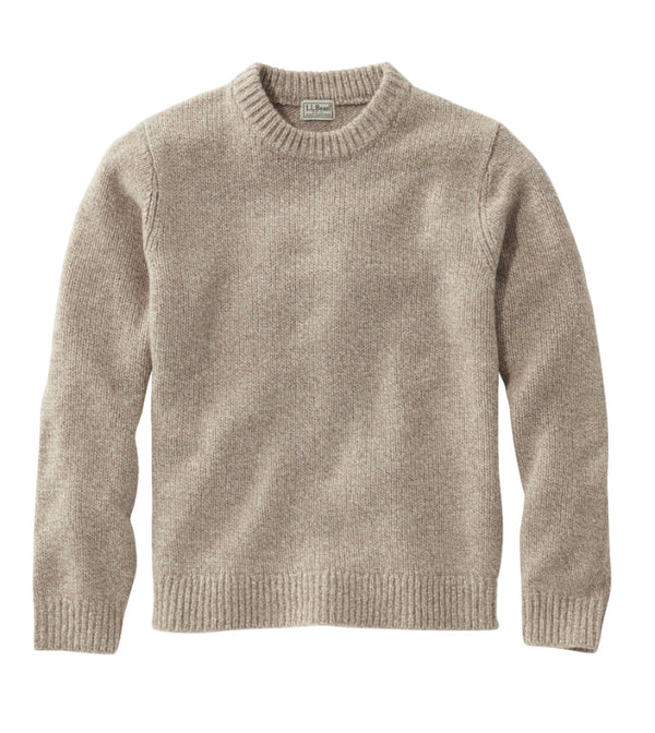 L.L.Bean 509750 Men's Classic Raggwool Crew Sweater