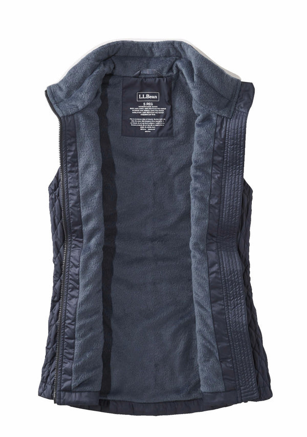 L.L.Bean 510338 Women's Fleece Lined Primaloft Vest