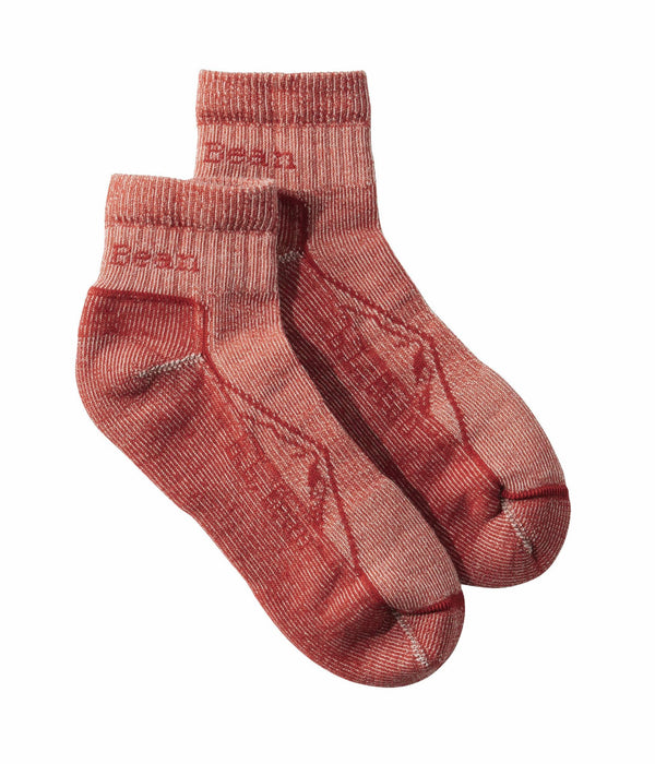L.L.Bean 510898 Unisex Cresta Sock Lightweight Quarter Crew