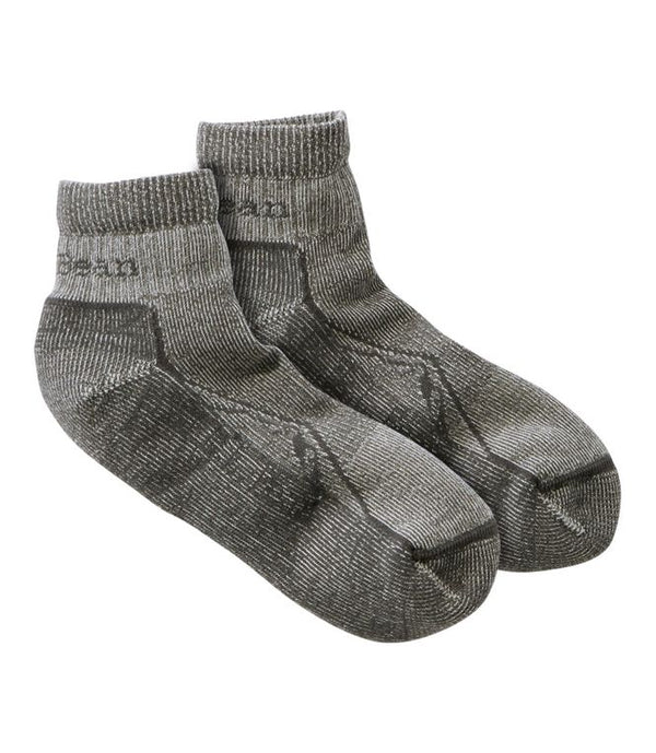 L.L.Bean 510898 Unisex Cresta Sock Lightweight Quarter Crew
