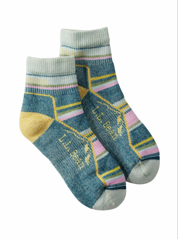 L.L.Bean 510901 Unisex Cresta Sock Midweight Quarter Crew