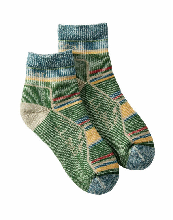 L.L.Bean 510901 Unisex Cresta Sock Midweight Quarter Crew