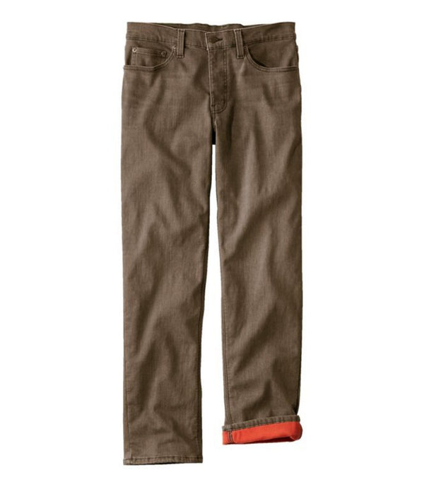 L.L.Bean 511520 Men's Beanflex Jean Fleece-Lined
