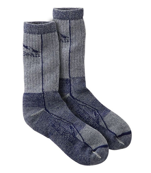 L.L.Bean 511865 Unisex Cresta No Fly Zone Sock Lightweight Crew