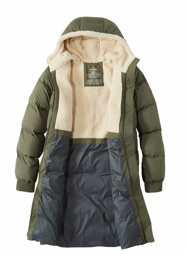 L.L.Bean 511956 Women's Mountain Classic Sherpa-Lined Down Coat