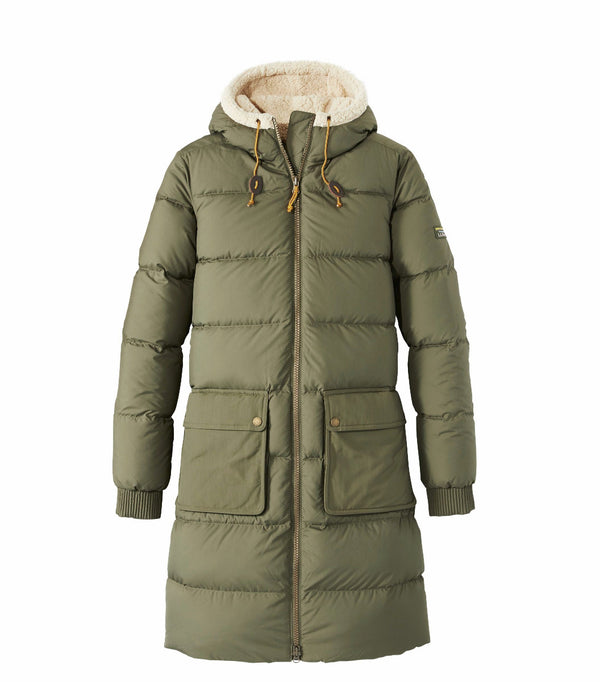 L.L.Bean 511956 Women's Mountain Classic Sherpa-Lined Down Coat