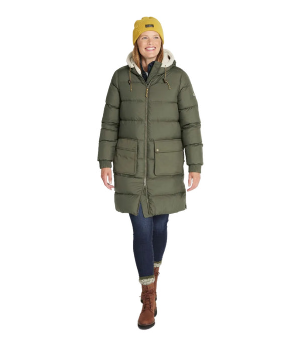 L.L.Bean 511956 Women's Mountain Classic Sherpa-Lined Down Coat