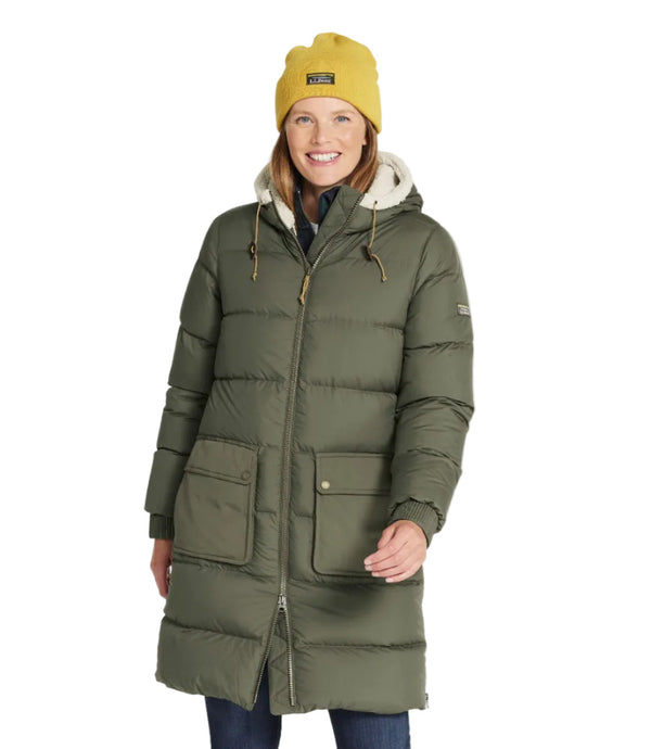 L.L.Bean 511956 Women's Mountain Classic Sherpa-Lined Down Coat