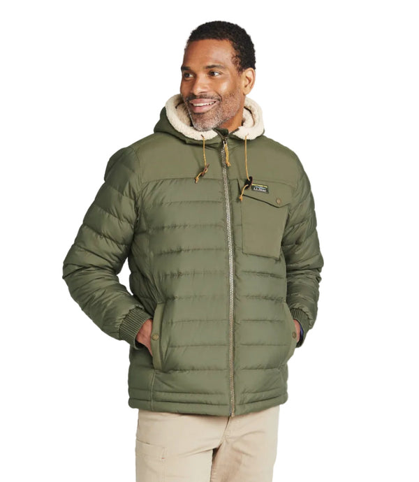 L.L.Bean 511960 Men's Mountain Classic Down Sherpa-Lined Jacket