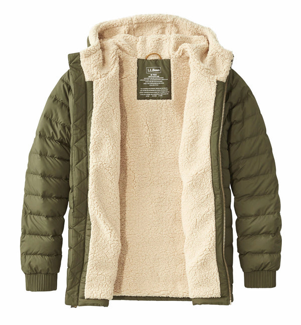 L.L.Bean 511960 Men's Mountain Classic Down Sherpa-Lined Jacket
