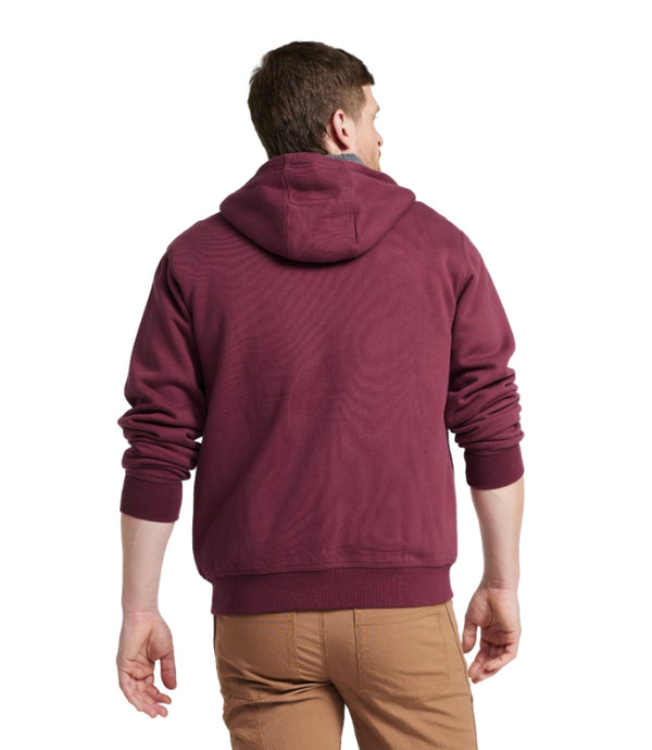 L.L.Bean 512268 Men's Katahdin Iron Works Full Zip Sweatshirt