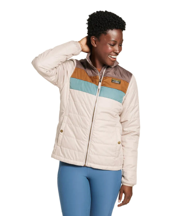 L.L.Bean 512395 Women's Mountain Classic Color Block Puffer Jacket